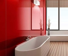 دیوارپوش رنگی حمام 