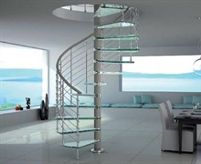 پله پیچ شیشه ای ایران لاکوبل