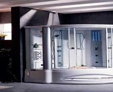 ابعاد کابین دوش شیشه ای بزرگ