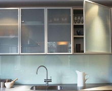 شیشه مات کابینت بزرگ